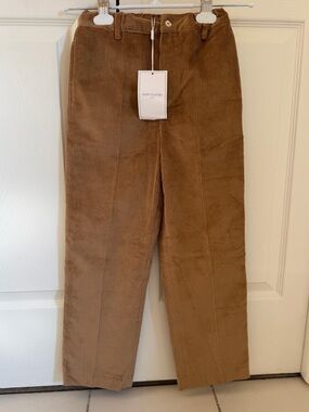NET Papo d'Anjo Lisbon Boys Brown Corduroy Pants size 10